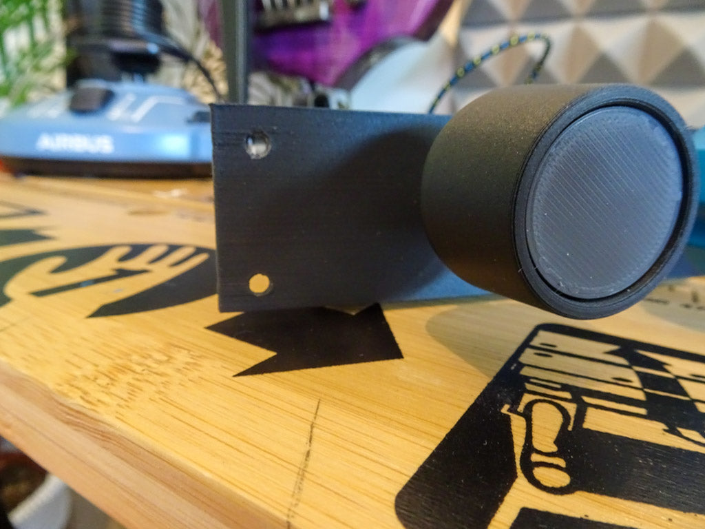 Cessna inspired throttle panel mounting