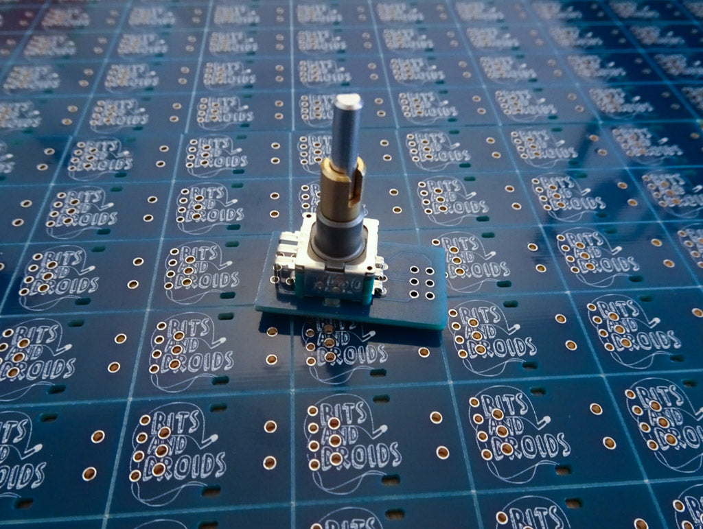 Bits and Droids dual concentric rotary encoder + G1000 inspired caps
